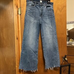 Sneak Peek Wide Leg 5-pocket Jeans
